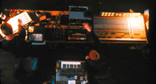 pan sonic at controls